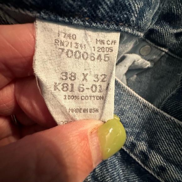 Men’s‎ L.L. Bean Double L Classic Fit Straight Leg Jeans 38x32 - Picture 9 of 9